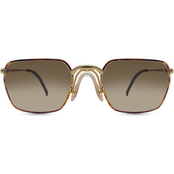 Porsche Design Vintage P5641 48 Men's Sunglasses Tortoiseshell Size 54