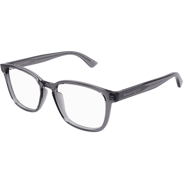 Alexander McQueen AM0462O 003 Men's Eyeglasses Clear Size 53 - Blue Light Block Available
