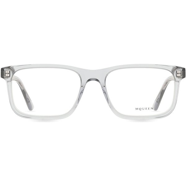 Alexander McQueen AM0486O 004 Men's Eyeglasses Size 54 - Blue Light Block Available