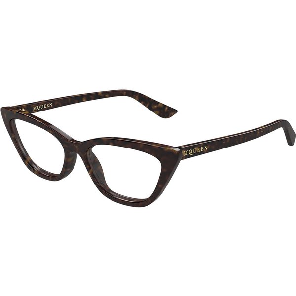 Alexander McQueen AM0560O 002 Women’s Eyeglasses Size 52 - Blue Light Block Available