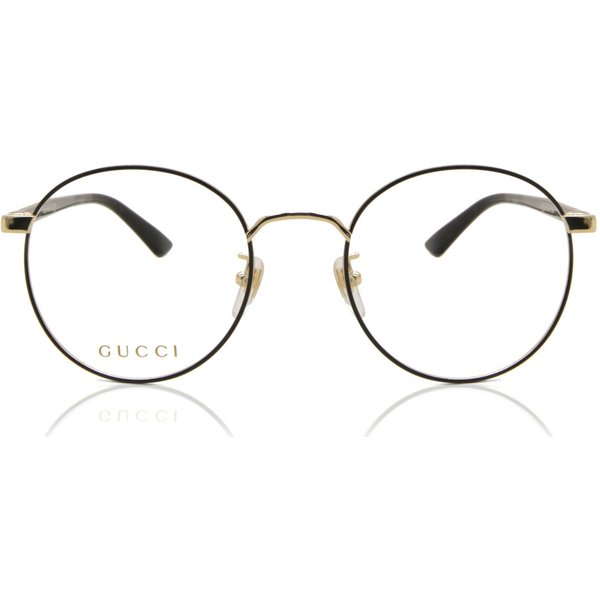 Gucci GG0297OK Asian Fit 003 Men's Eyeglasses Black Size 52 - Blue Light Block Available