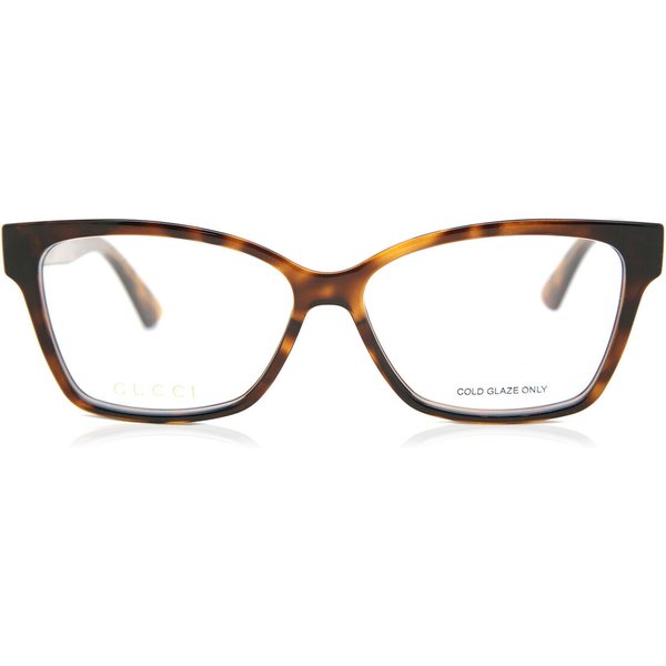 Gucci GG0634O 002 Women’s Eyeglasses Tortoiseshell Size 55 - Blue Light Block Available