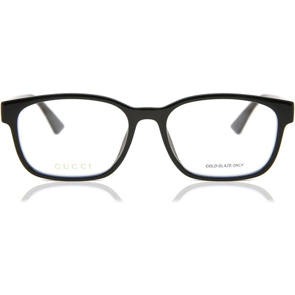 Gucci GG0749O 004 Men's Eyeglasses Black Size 55 - Blue Light Block Available