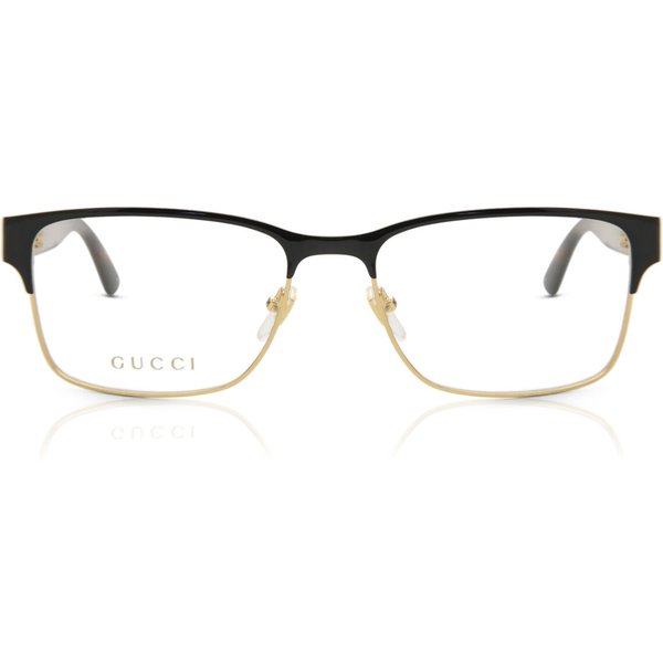 Gucci GG0750O 002 Men's Eyeglasses Black Size 56 - Blue Light Block Available