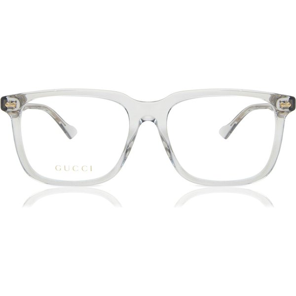 Gucci GG0737O 016 Men's Eyeglasses Clear Size 56 - Blue Light Block Available