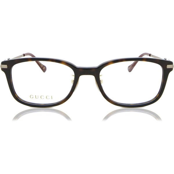 Gucci GG1129OJ Asian Fit 002 Women’s Eyeglasses Tortoiseshell Size 52 - Blue Light Block Available