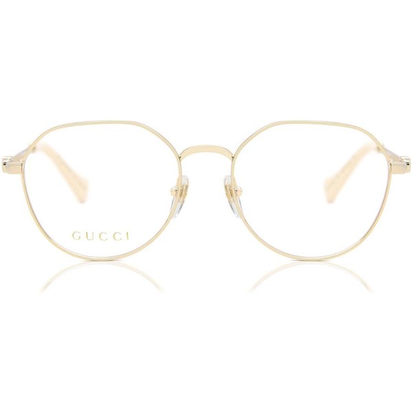 Gucci GG1145O 001 Women’s Eyeglasses Gold Size 50 - Blue Light Block Available