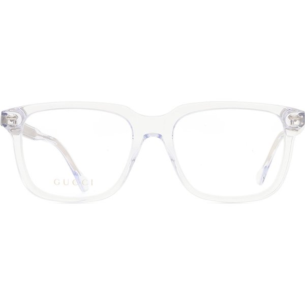 Gucci GG0737O 018 Men's Eyeglasses Clear Size 53 - Blue Light Block Available