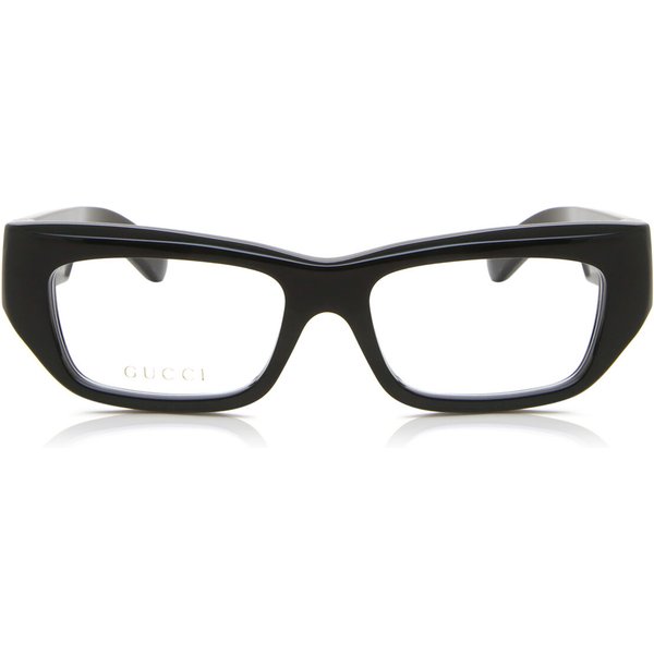 Gucci GG1297O 001 Men's Eyeglasses Black Size 53 - Blue Light Block Available