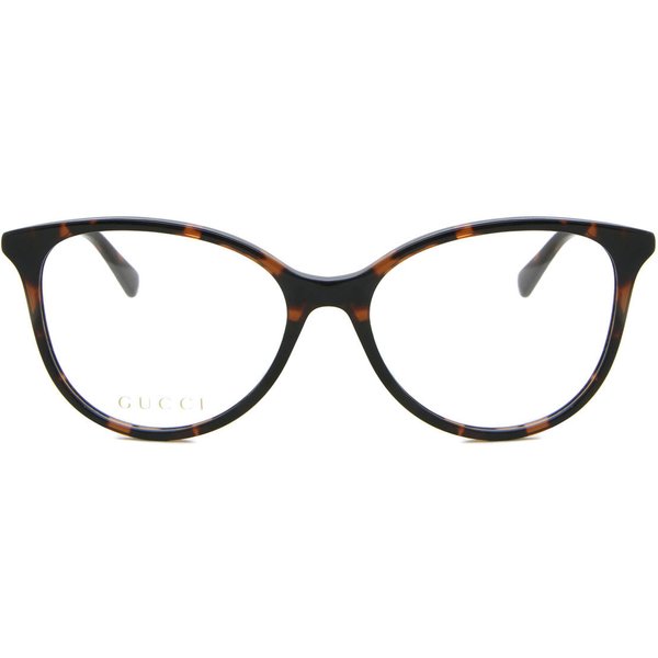 Gucci GG1359O 002 Women’s Eyeglasses Tortoiseshell Size 54 - Blue Light Block Available