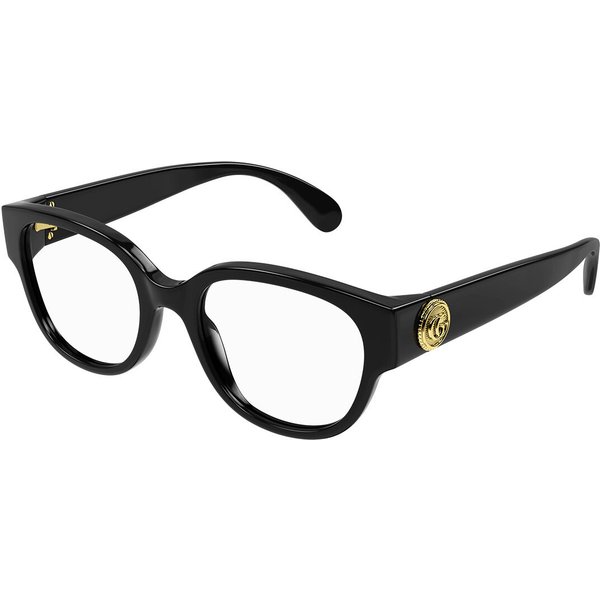 Gucci GG1411O 004 Women’s Eyeglasses Black Size 53 - Blue Light Block Available
