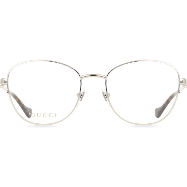Gucci GG1601O 003 Women’s Eyeglasses Silver Size 54 - Blue Light Block Available