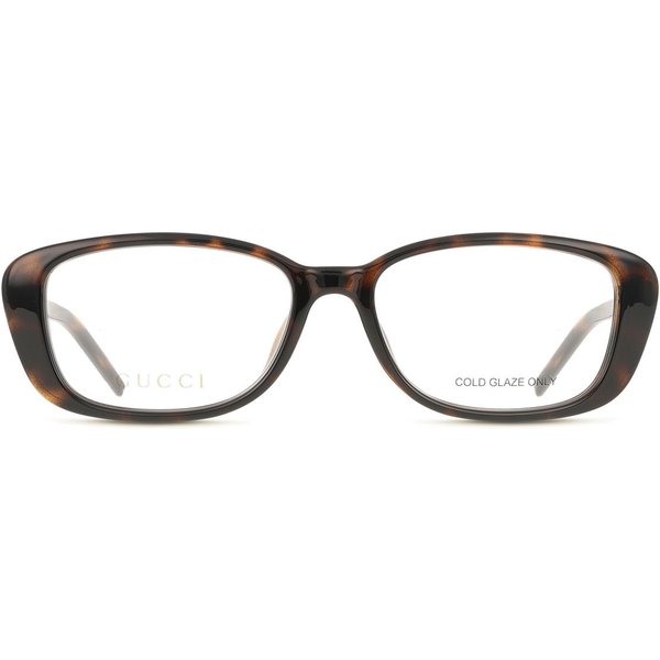 Gucci GG1685OK Asian Fit 003 Women’s Eyeglasses Tortoiseshell Size 54 - Blue Light Block Available