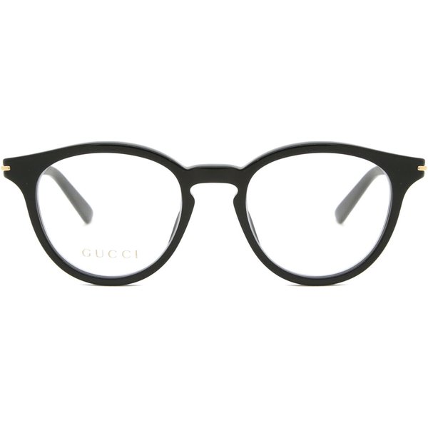 Gucci GG1727O 001 Men's Eyeglasses Black Size 48 - Blue Light Block Available