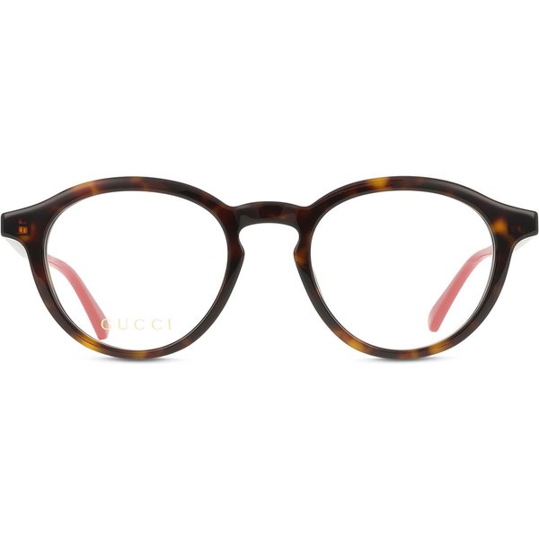 Gucci GG1871O 002 Men's Eyeglasses Tortoiseshell Size 49 - Blue Light Block Available