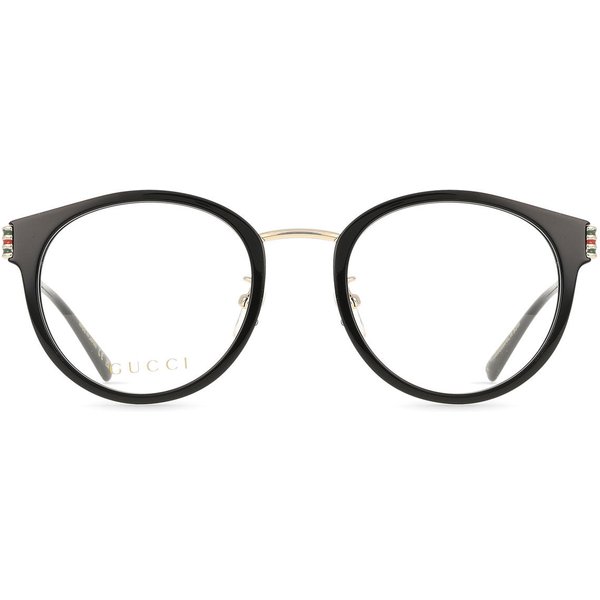 Gucci GG1885OA Asian Fit 001 Women’s Eyeglasses Black Size 51 - Blue Light Block Available