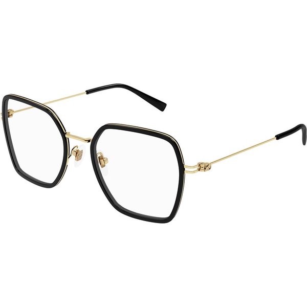 Gucci GG1850O 001 Women’s Eyeglasses Black Size 51 - Blue Light Block Available
