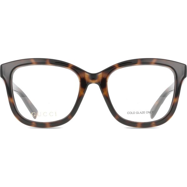 Gucci GG2104O 002 Women’s Eyeglasses Tortoiseshell Size 53 - Blue Light Block Available