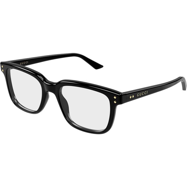 Gucci GG2131O 009 Men's Eyeglasses Black Size 56 - Blue Light Block Available