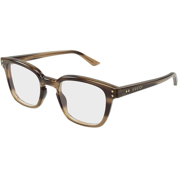 Gucci GG2132O 008 Men's Eyeglasses Tortoiseshell Size 52 - Blue Light Block Available