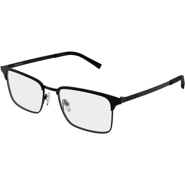 Gucci GG2136O 003 Men's Eyeglasses Black Size 54 - Blue Light Block Available