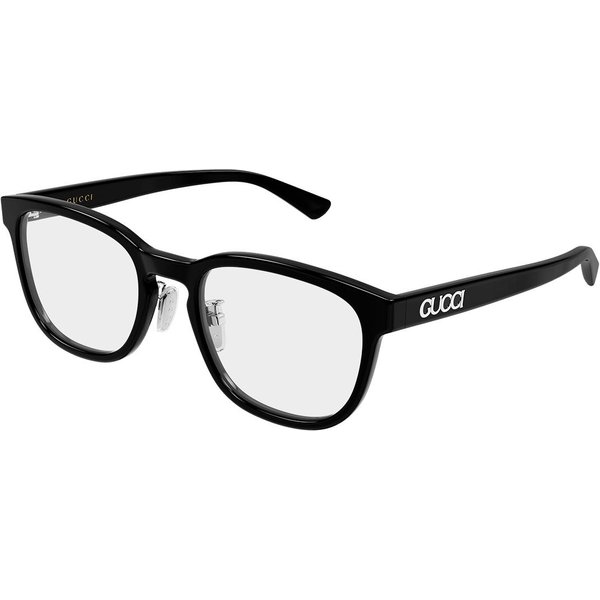 Gucci GG2139OK Asian Fit 001 Men's Eyeglasses Black Size 53 - Blue Light Block Available