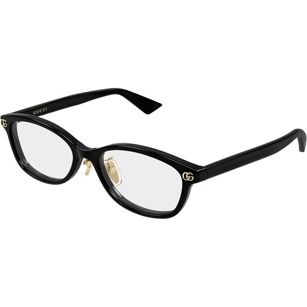 Gucci GG2144OJ Asian Fit 001 Women’s Eyeglasses Black Size 52 - Blue Light Block Available