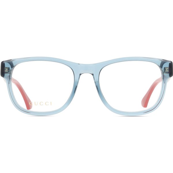 Gucci GG0004ONN 005 Men's Eyeglasses Blue Size 53 - Blue Light Block Available