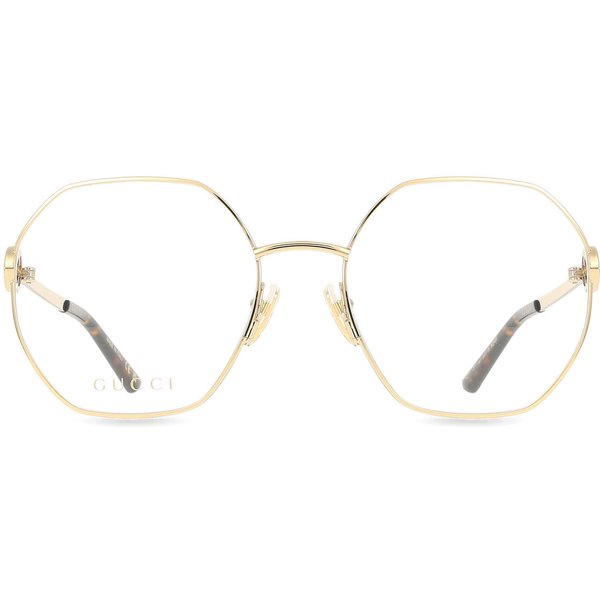 Gucci GG2048O 005 Women’s Eyeglasses Gold Size 56 - Blue Light Block Available