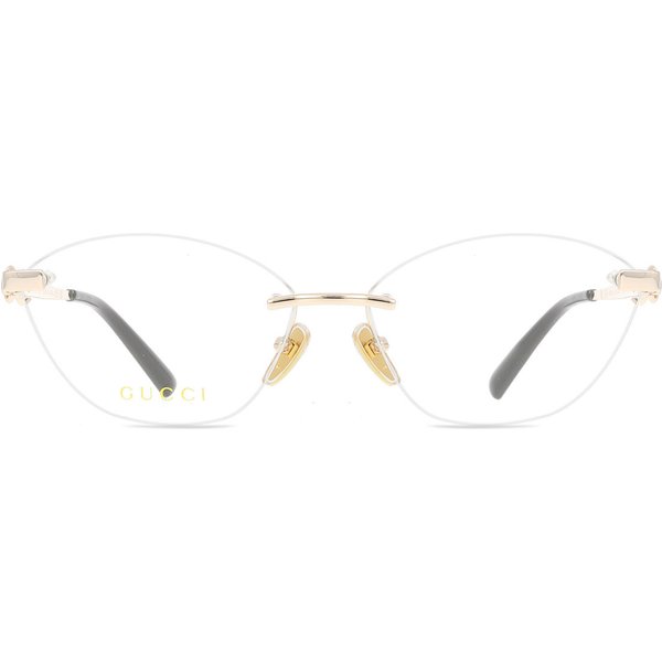 Gucci GG2050O 001 Women’s Eyeglasses Gold Size 59 - Blue Light Block Available