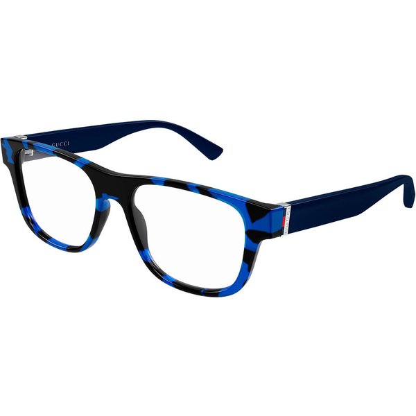 Gucci GG2086O 008 Men's Eyeglasses Tortoiseshell Size 55 - Blue Light Block Available