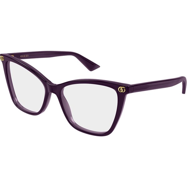 Gucci GG1817O 007 Women’s Eyeglasses Purple Size 55 - Blue Light Block Available