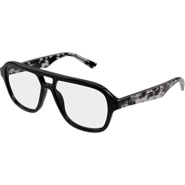 Gucci GG2183O 008 Men's Eyeglasses Black Size 57 - Blue Light Block Available