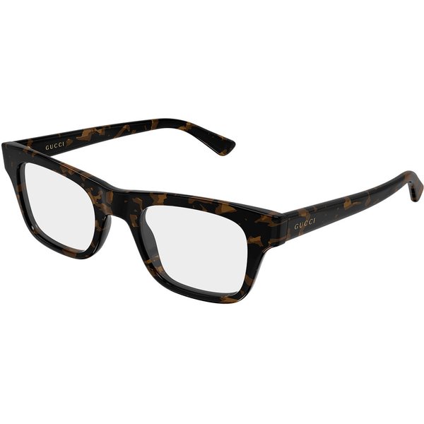 Gucci GG2244O 008 Men's Eyeglasses Tortoiseshell Size 50 - Blue Light Block Available