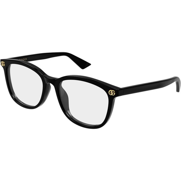 Gucci GG2265OA Asian Fit 001 Women’s Eyeglasses Black Size 53 - Blue Light Block Available