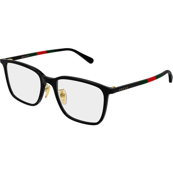Gucci GG2267OA Asian Fit 001 Men's Eyeglasses Black Size 54 - Blue Light Block Available