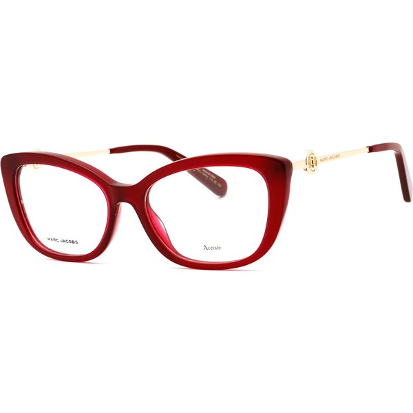 Marc Jacobs MARC 692 LHF Women’s Eyeglasses Burgundy Size 53 - Blue Light Block Available