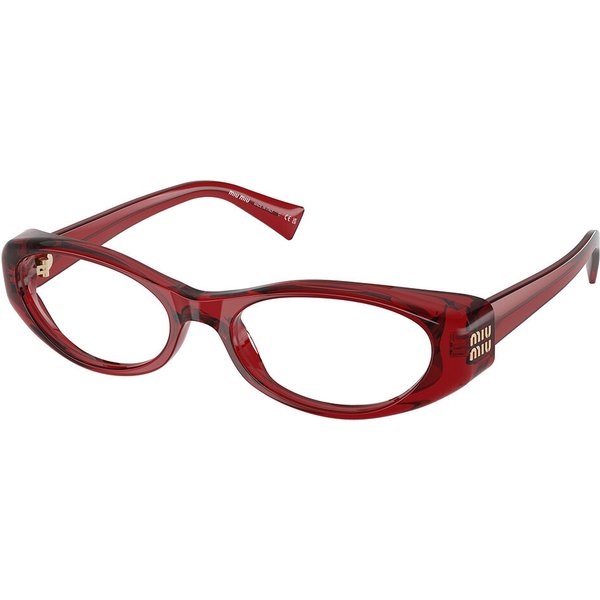 Miu Miu MU03ZVF アジアフィット 25M1O1 サングラス - 女性用 - 赤