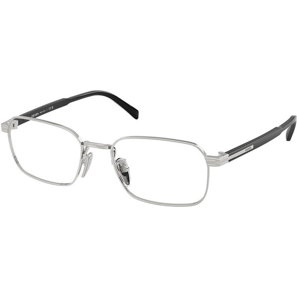 プラダ Prada PR C50VD アジアフィット 1BC1O1 サングラス - 男性用 - Silver
