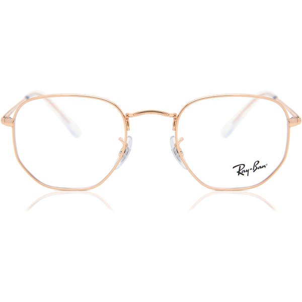 レイバン Ray-Ban RX6448 3094 サングラス - 男性用 - Rose-金色