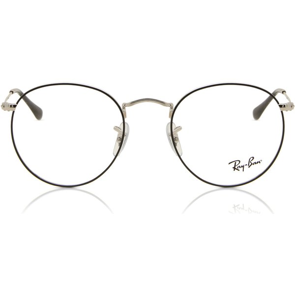 レイバン Ray-Ban RX3447V 円形 金属 2861 サングラス - 男性用 - 黒