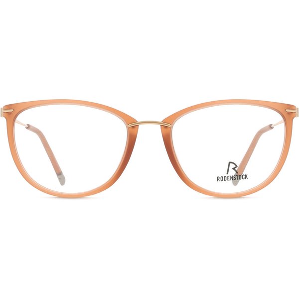 Rodenstock R7070 A Women’s Eyeglasses Orange Size 49 - Blue Light Block Available