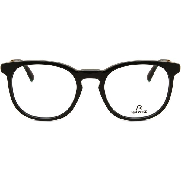 Rodenstock R8030 A000 Men's Eyeglasses Black Size 53 - Blue Light Block Available