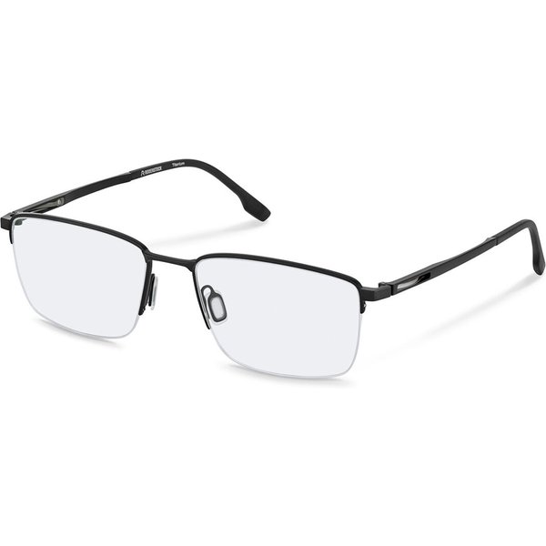 Rodenstock R7149 A Men's Eyeglasses Black Size 56 - Blue Light Block Available