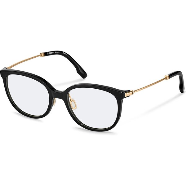 Rodenstock R8036 A Women’s Eyeglasses Black Size 53 - Blue Light Block Available