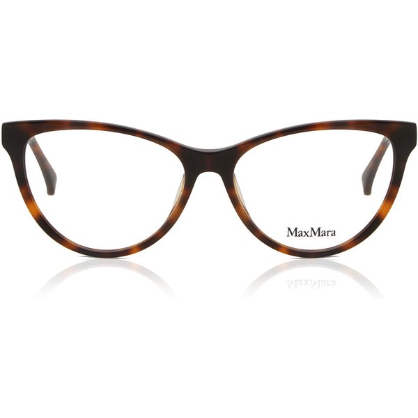 Max Mara MM5011 052 Women’s Eyeglasses Tortoiseshell Size 55 - Blue Light Block Available