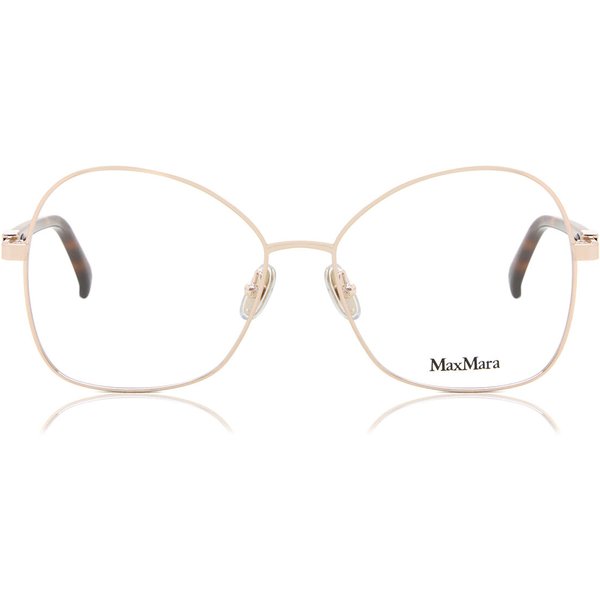 Max Mara MM5033 028 Women’s Eyeglasses Rose-Gold Size 55 - Blue Light Block Available