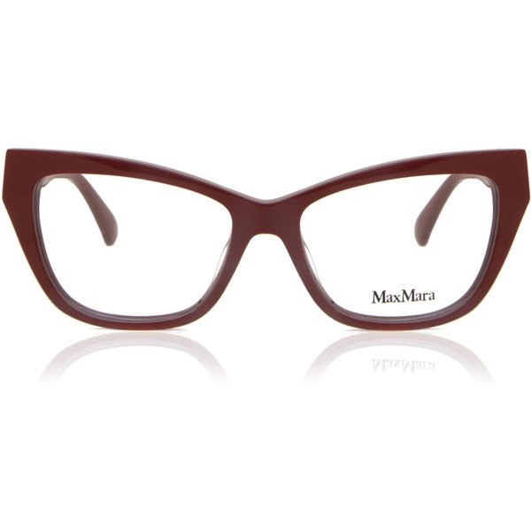 Max Mara MM5053 066 Women’s Eyeglasses Red Size 53 - Blue Light Block Available