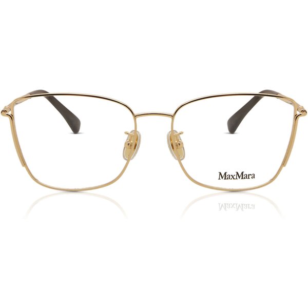 Max Mara MM5004-H 030 Women’s Eyeglasses Gold Size 55 - Blue Light Block Available