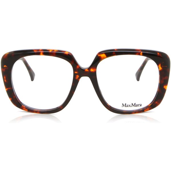 Max Mara MM5058 052 Women’s Eyeglasses Tortoiseshell Size 53 - Blue Light Block Available